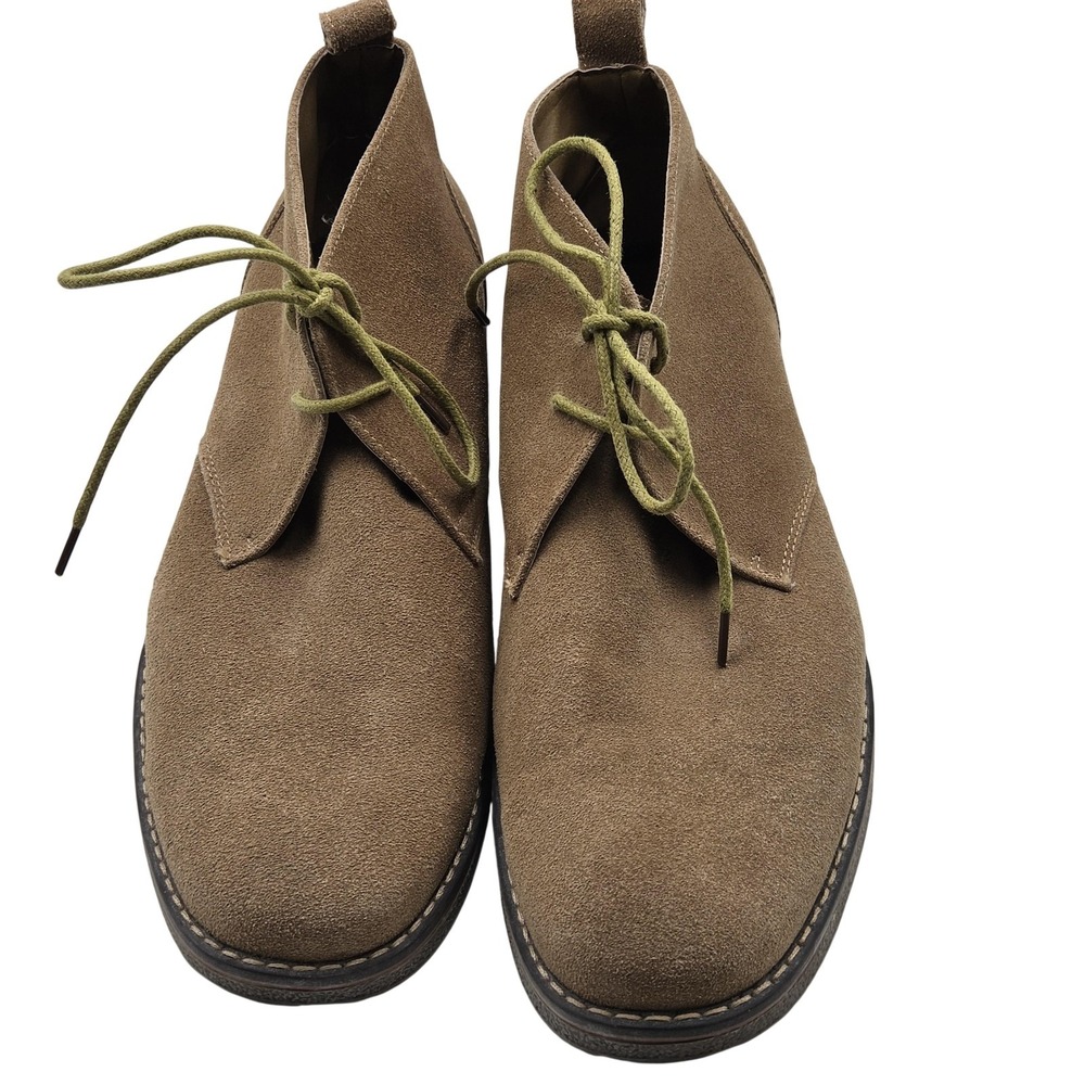G.H. Bass & Co Pearce Boots Mens Size 11 Brown Suede Chukka Ankle Lace Up